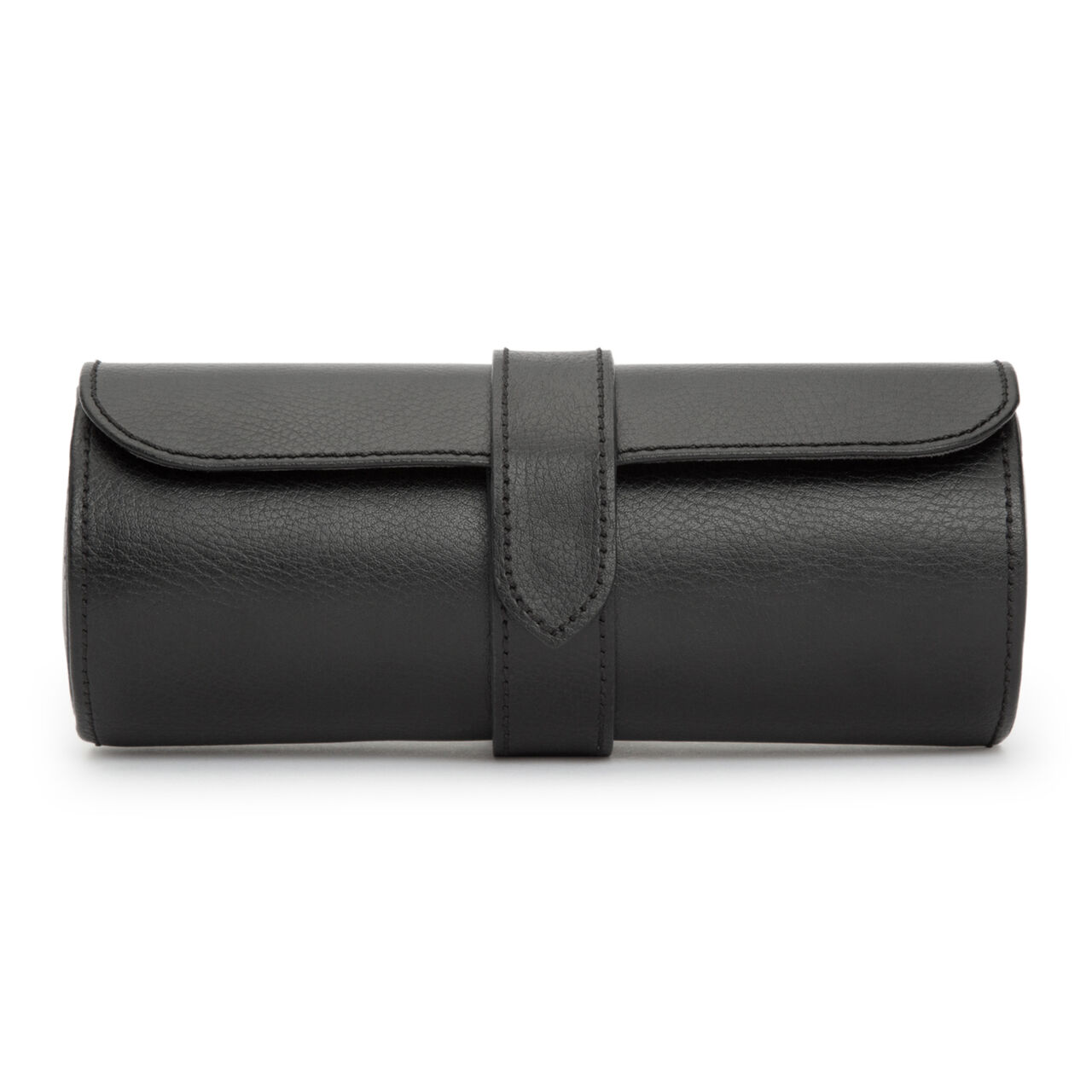 WOLF Blake Black/Grey 3 Piece Watch Roll image number 0